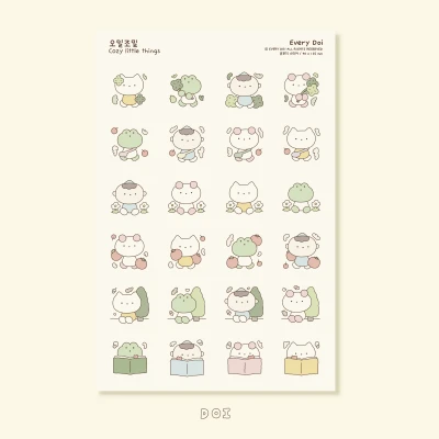 오밀조밀 스티커