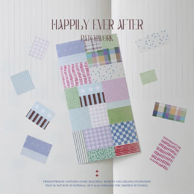 HAPPILY EVER AFTER - PATCHWORK (모조지 스티커)
