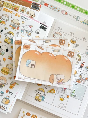 빵집 메모지