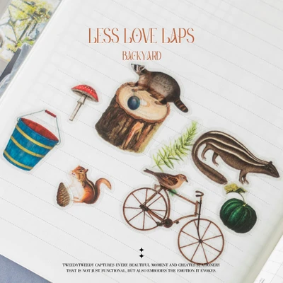 LESS LOVE LABS - BACKYARD (씰스티커)