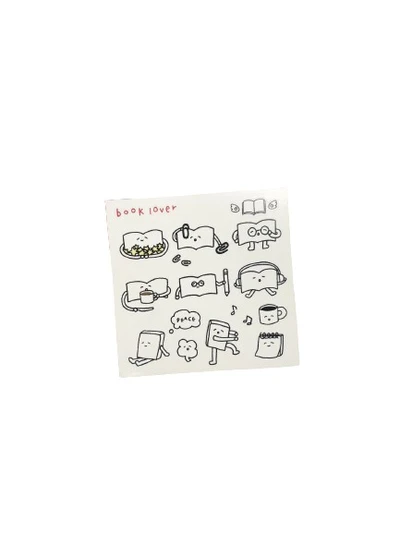 북 러버 스티커 (book lover)-goodbye (리뉴얼 예정)