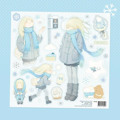Blue Memory 스티커