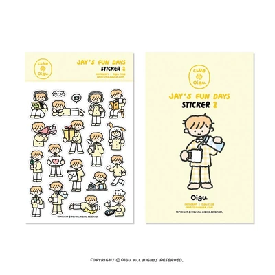 Jay's Fun days sticker 2