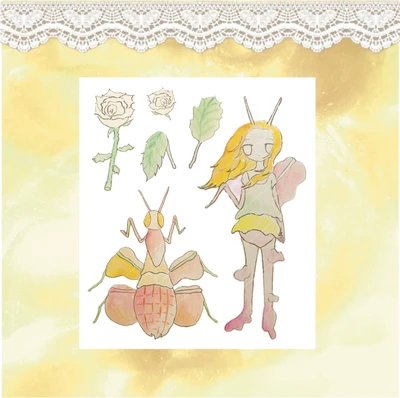 연꽃사마귀 Orchid mantis