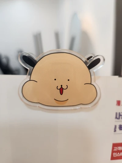 누룽이 아크릴 양면집게