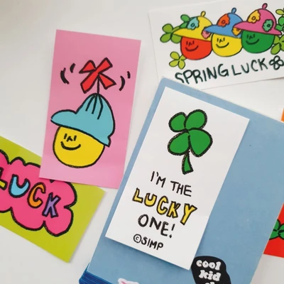 SPRING LUCK 스티커팩 
