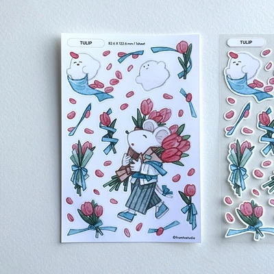 Tulip 씰스티커