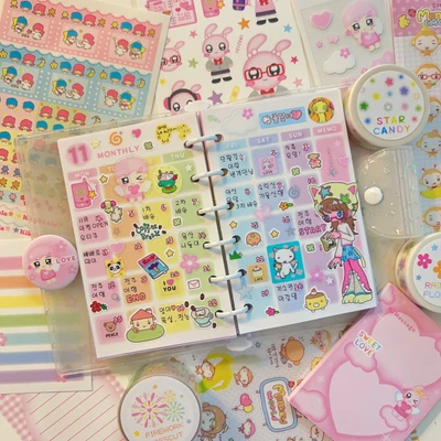 ˗ˏˋയSale✩ A7 무지개 별 속지 세트