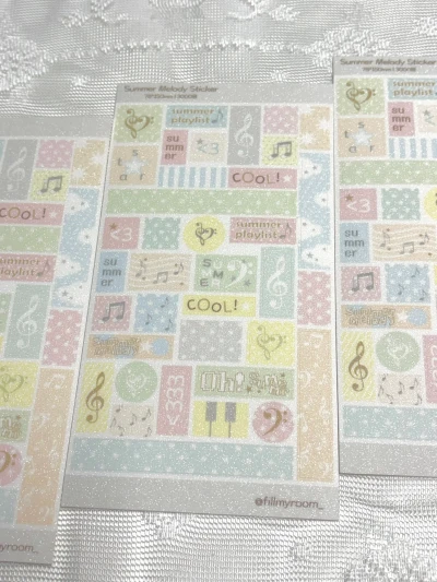 Summer Melody Sticker