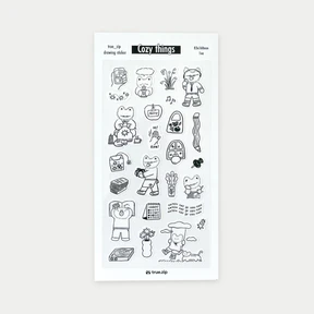 (cozy things) 드로잉 스티커
