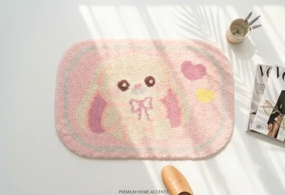 ❤️ [고퀄!!실물최고!!] 토끼 핑크 러그
