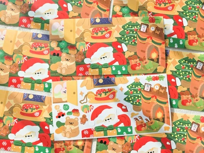 산타 올리 오셨쯔 씰스티커🎅