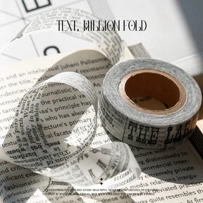 TEXT,  MILLION FOLD 마스킹테이프