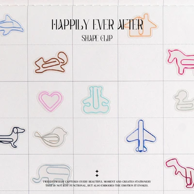 HAPPILY EVER AFTER - SHAPE CLIP (씰스티커)