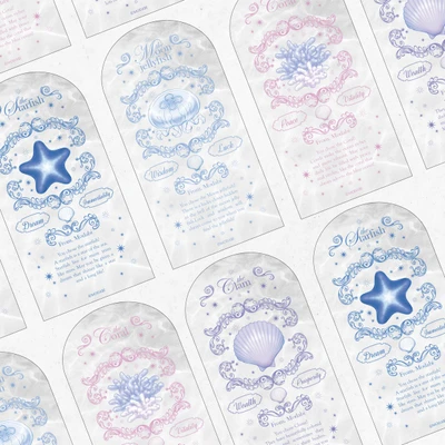 (Postcard) Fortune found in the Ocean_Lucky pearl postcard