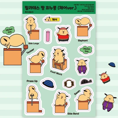 필라테스 짱 최누룽(체어ver.)