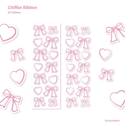 Chiffon Ribbon 스티커