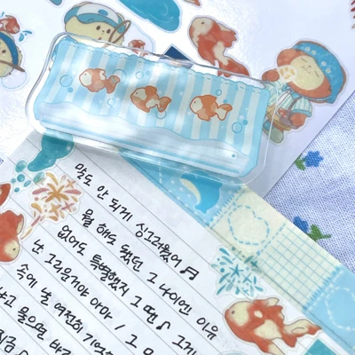양면 아크릴 집게 2종