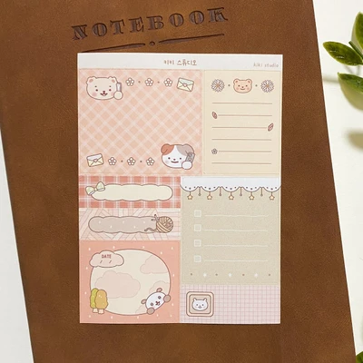 가을 메모모조지 씰스티커