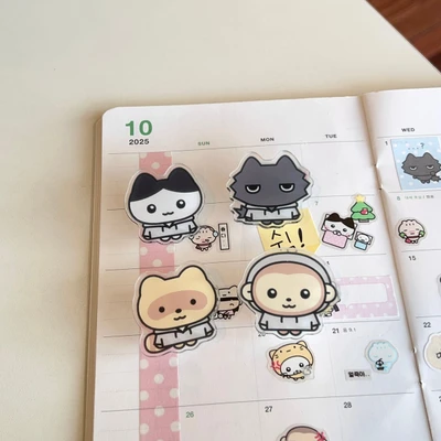 후드 자석 집게 (4종)