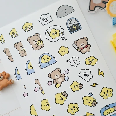 [스티커] 겁쟁이 별의 하루
