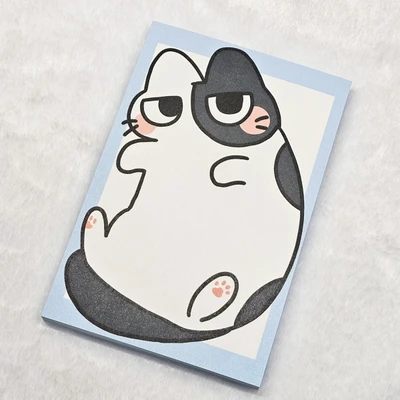 뒹굴 머루 떡메모지🖤