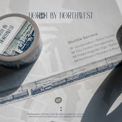 NORTH BY NORTHWEST 마스킹테이프