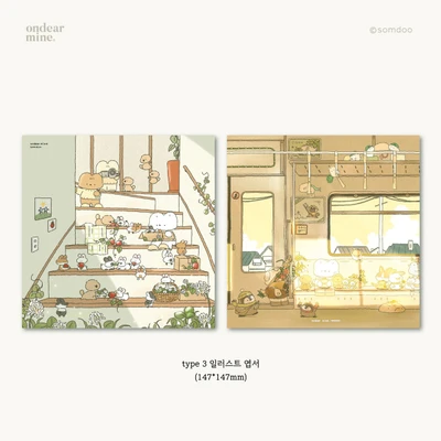 타입3: 일러스트 엽서