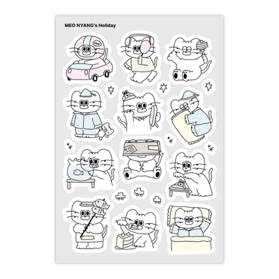 머냥의 휴일 스티커 (5%)
