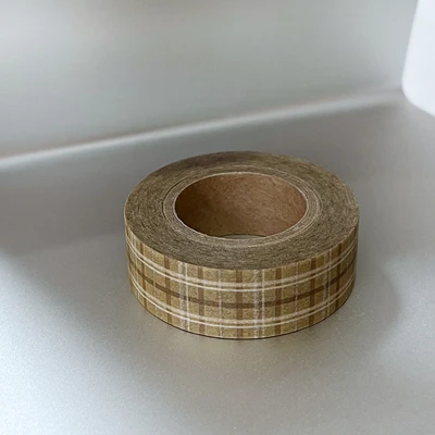 [10% SALE] autumn check masking tape