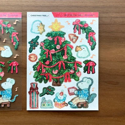 Christmas Tree_1 씰스티커