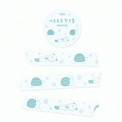 [마스킹테이프] 여유로운 친구들