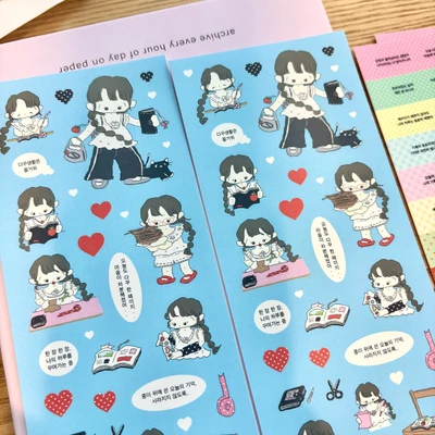 (10% 할인)한 장 한 장, 나의 하루를 꾸며가는 중 스티커