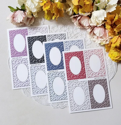 블라썸 프레임 페이퍼 4종 set