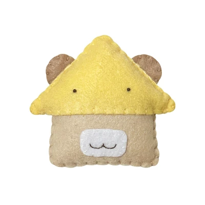 (펠트 키링) 집이조아 곰돌이