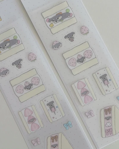 달콤 샌드위치 스티커
