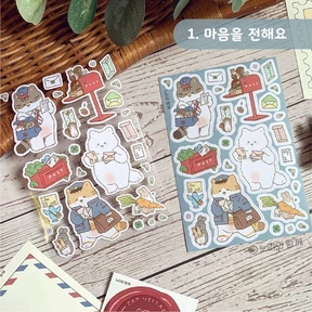[단품] 반가운 소식 스티커 시리즈