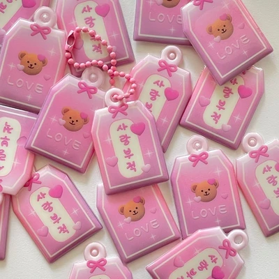 ˗ˏˋയSale✩ 사랑부적 말랑키링(pvc)