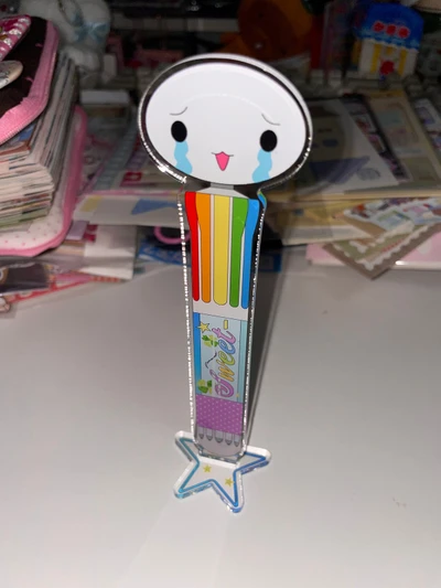 눈물이 샤프 마테 아크릴 스탠드
