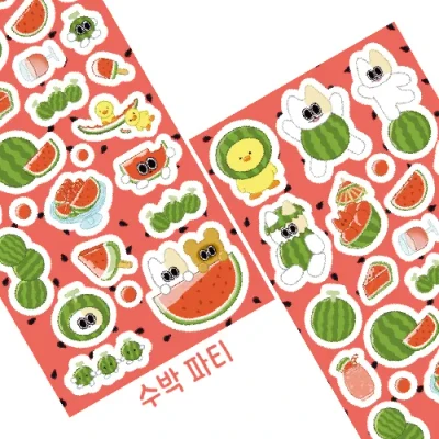 수박파티 스티커