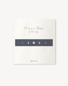 🌙 문 페이즈 마스킹 테이프 Moon Phase Masking tape