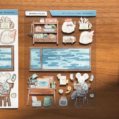 Seaside Atelier 씰스티커
