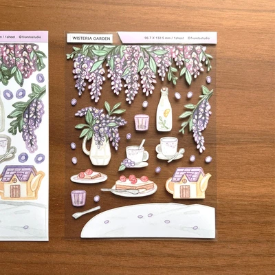 Wisteria Garden 씰스티커