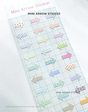 Mini Arrow Sticker