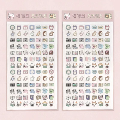 내 곁의 오브젝트 네모 스티커