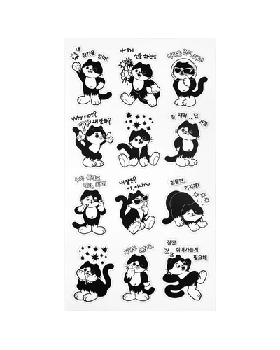 BONOFBON 2504 _ 캐릭터 스티커(무광/유포지)