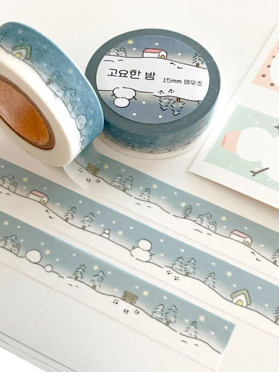 [SALE] 고요한 밤 마스킹테이프