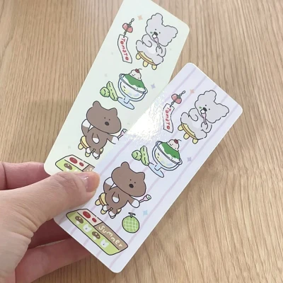 [프리 어텀 할인🍁] 오프터눈 메론 책갈피 2종 세트