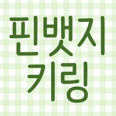 핀뱃지 + 키링 + 아크릴집게