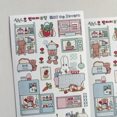 빈티지 부엌